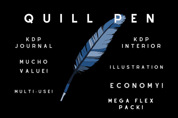 Download Quill Pen KDP Journal Pack - Pack Collection